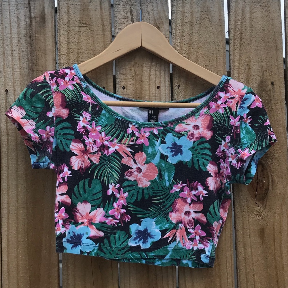 Tropical Crop Top